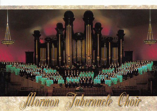 Religion Postcard - Mormon Tabernacle Choir   EB44