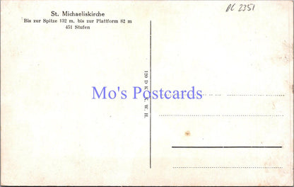 Germany Postcard - Hamburg, St Michaeliskirche  DC2351