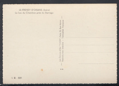 France Postcard - Le Freney D'Oisans (Isere) - Le Lac Du Chambon  RR5788
