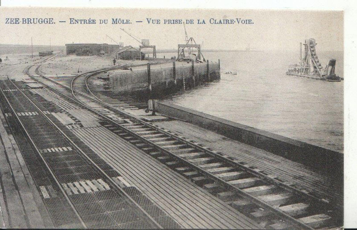 Belgium Postcard - Zeebrugge - Entree Du Mole - De La Claire-Voie   6545A
