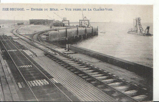 Belgium Postcard - Zeebrugge - Entree Du Mole - De La Claire-Voie   6545A