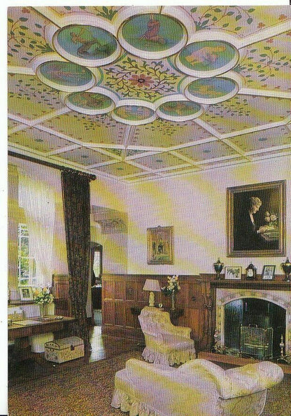 Devon Postcard - The Boudoir, Knightshayes Court, Near Tiverton   AB739
