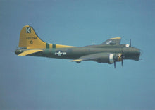 Load image into Gallery viewer, Military Aviation Postcard - Boeing B-17G Flying Fortress Aeroplane RR9821
