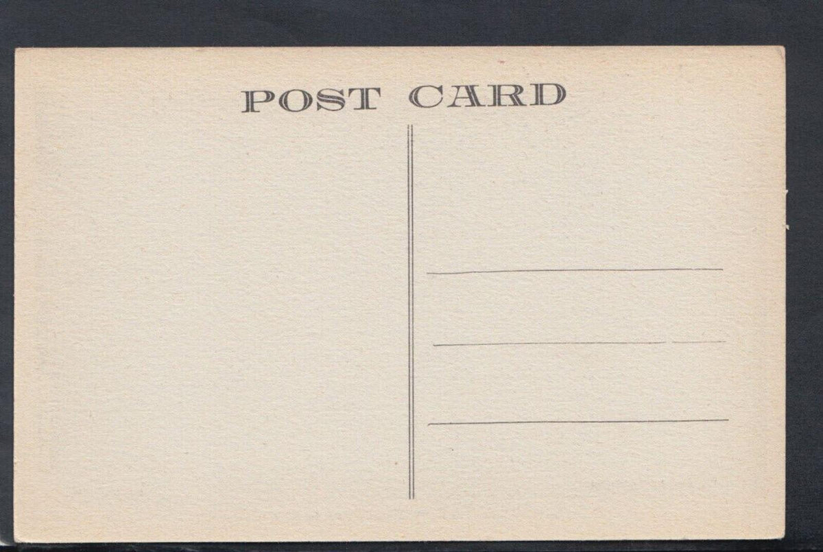 Gibraltar Postcard: Main Street & Post Office 1920s Motor Car Scene  T6644