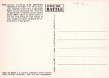 Load image into Gallery viewer, Military Aviation Postcard - F-16 Fighting Falcon Aeroplane    RR9866
