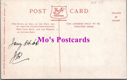 Heraldic Postcard - Scottish Heraldry, MacDonald of Staffa   HM238