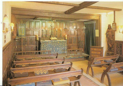 Hampshire Postcard - St Mary's Chapel, Buckler's Hard c.1720 - AB255
