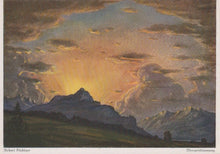 Load image into Gallery viewer, Art Postcard - Miechmann Bildfarten - Robert Buchtger - Morgenftimmung RR9545
