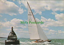 Load image into Gallery viewer, Yachting Postcard - Diana II, International One Design Raceboat at Cowes RR13683
