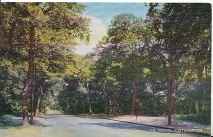Hampshire Postcard: The Avenue, Southampton 9836A
