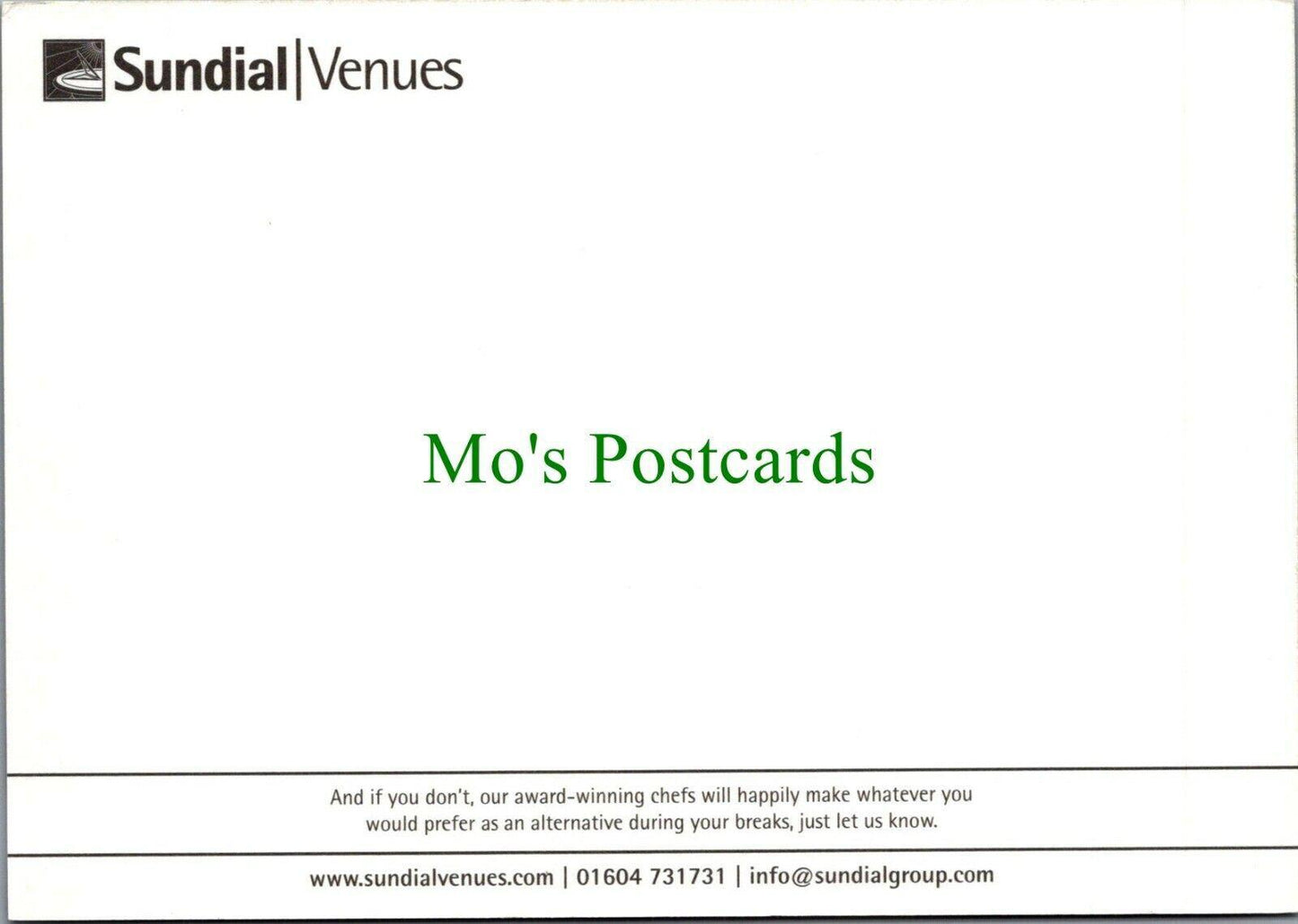 Food & Drink Postcard -Love Cake?, Freshly Baked Cakes at Sundial Venues RR14289