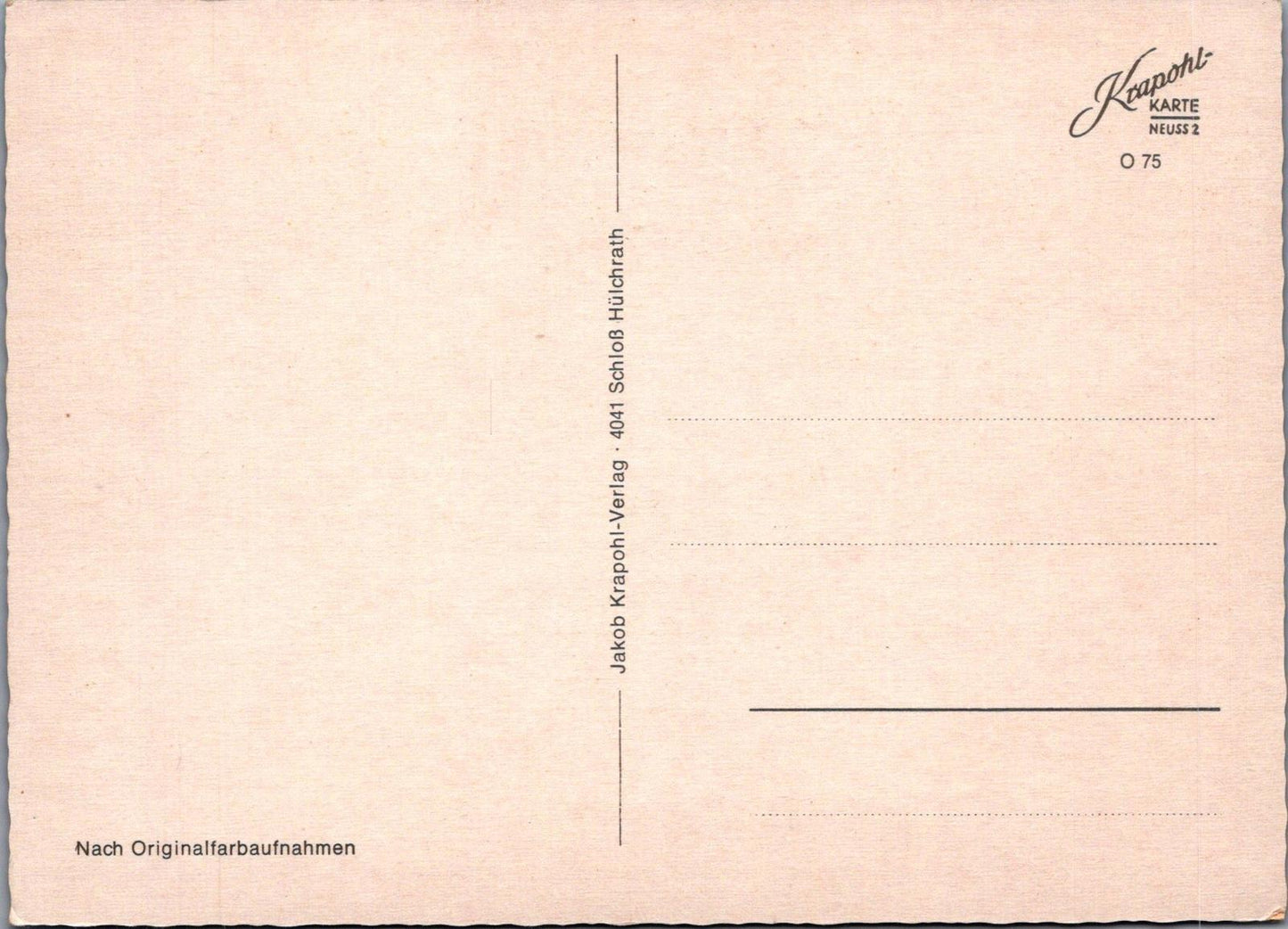 Germany Postcard - Tecklenburger Land, Steinfurt, North Rhine-Westphalia RRR1398