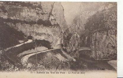 France Postcard - Entree Du Val Du Fieu, Le Pont De Matz  6032A