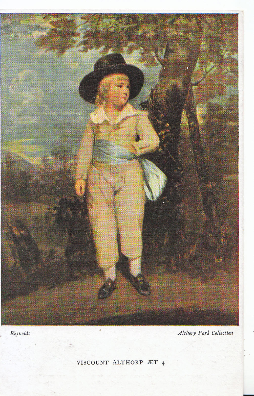 Art Postcard - Viscount Althorp, Althorp Park Collection  SL533