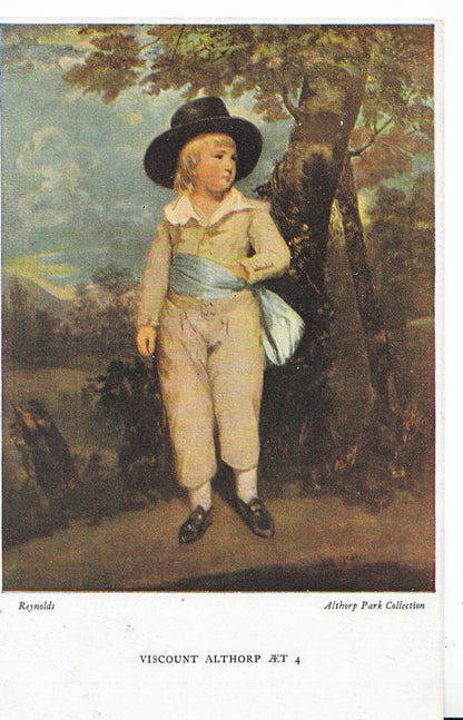 Art Postcard - Viscount Althorp, Althorp Park Collection  SL533