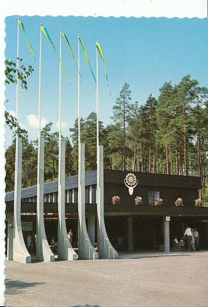 Sweden Postcard - Entrebyggnad - Kalmardens Djurpark   AB962