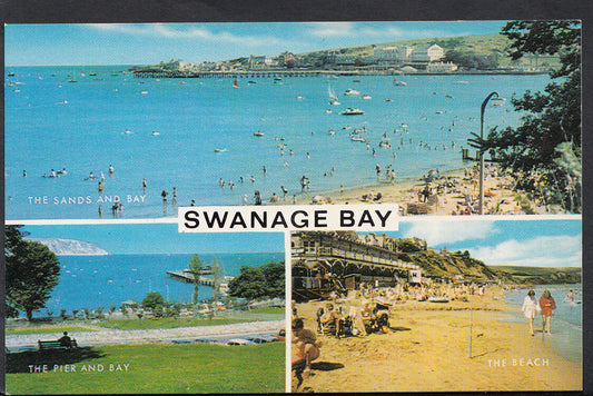 Dorset Postcard - Views of Swanage Bay  RS2287