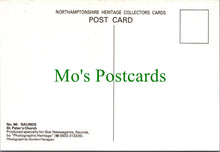 Load image into Gallery viewer, Northamptonshire Postcard - Raunds, St Peter&#39;s Church  RR19924
