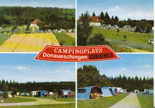 Load image into Gallery viewer, Germany Postcard - Campingplatz - Donaueschingen - Schwarzwald TZ5372
