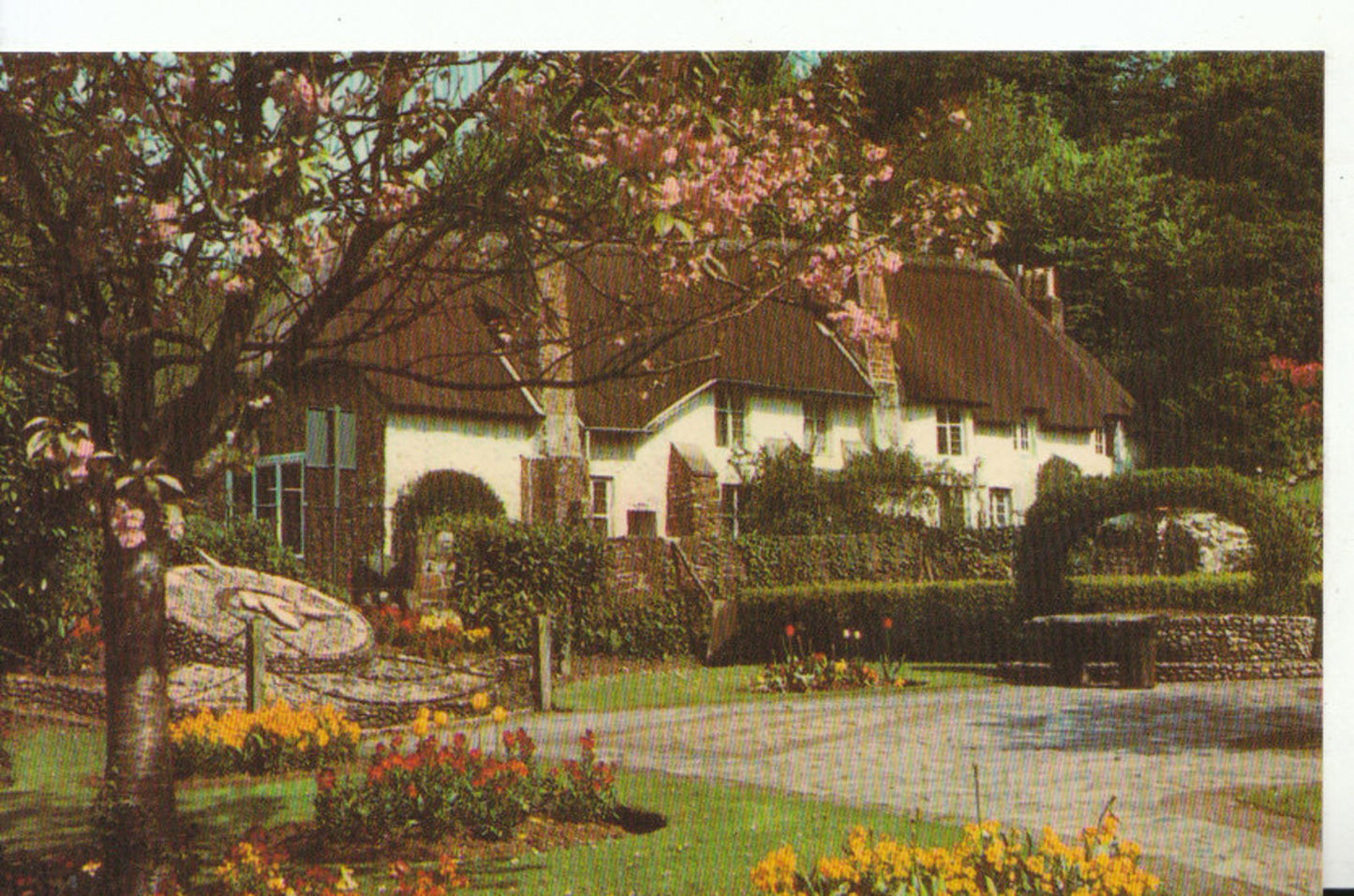 Devon Postcard - Large House, Cockington 9674A