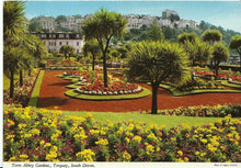 Load image into Gallery viewer, Devon Postcard - Torre Abbey Gardens, Torquay, South Devon  AB330
