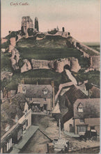 Load image into Gallery viewer, Dorset Postcard - Corfe Castle and Village  XT135
