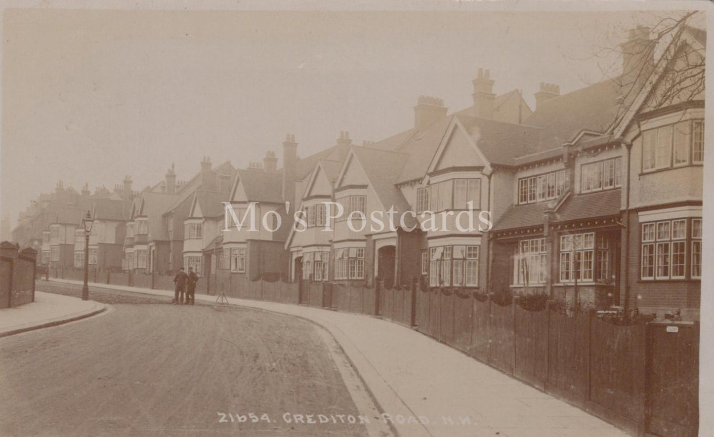 London Postcard - Crediton Road, Brent  XT109