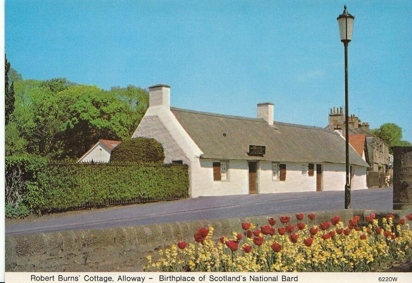 Scotland Postcard - Birthplace of Robert Burns, Cottage, Alloway AB415