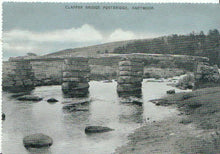 Load image into Gallery viewer, Devon Postcard - Clapper Bridge, Postbridge, Dartmoor   AB643
