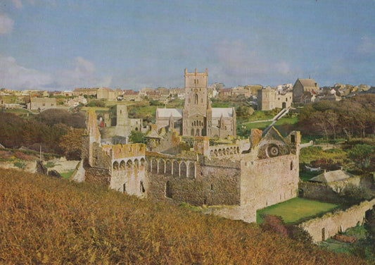 Wales Postcard - The Bishop's Palace, St David's  RRR440