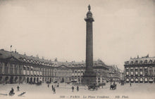 Load image into Gallery viewer, France Postcard - Paris, La Place Vendome  XT49
