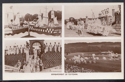 Wiltshire Postcard - Tidworth Tattoo - Bombardment of Toytown  RS13556