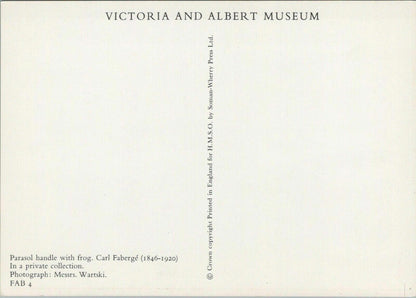 V & A Museum Postcard - Brooch Pendant, Daughter of Pharaoh  RRR1272