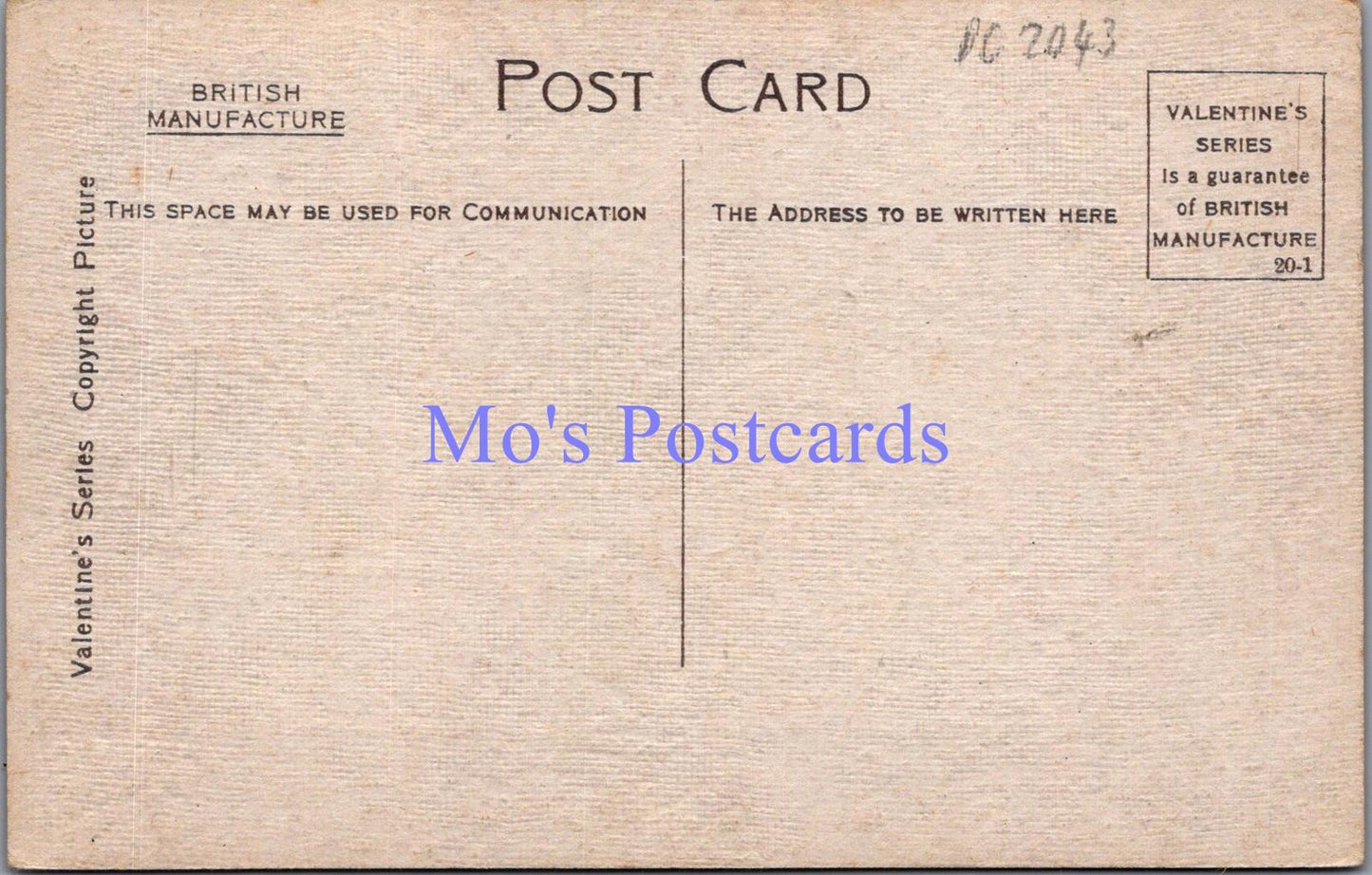 Scotland Postcard - On The Loch Katrine Road, Sheep, Artist View  DC2043