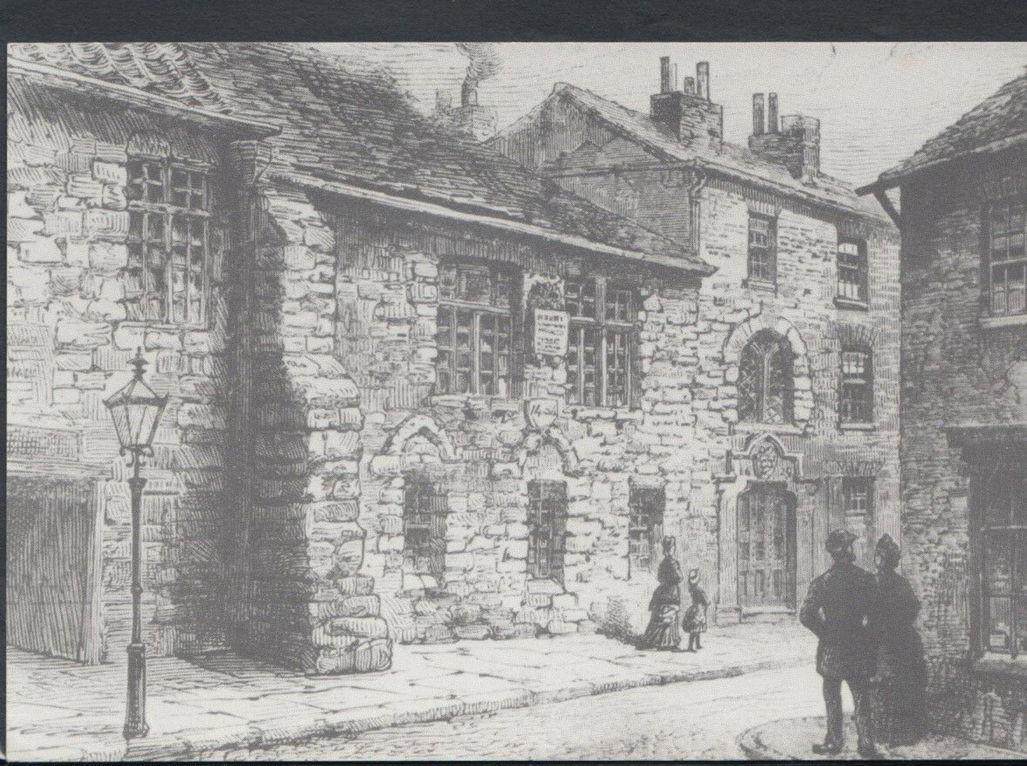 Newcastle Postcard - Blackfriars, Part of South Range c.1880 - RR4840