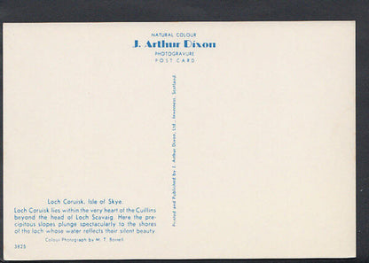 Scotland Postcard - Loch Coruisk, Isle of Skye    RR2327