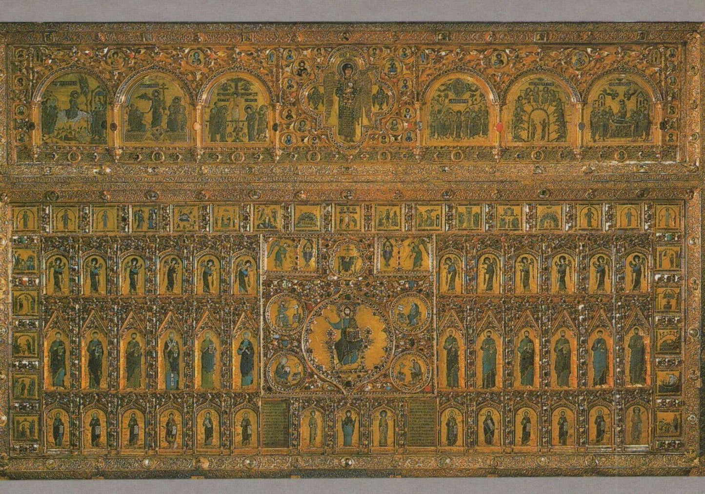 Italy Postcard - Venice - St Mark's Basilica - The Pala d'Oro   RR9958