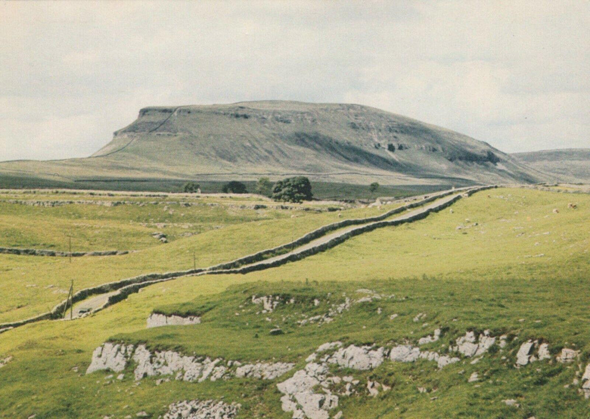 Yorkshire Postcard: Pen-Y-Ghent, View From Fountains Fell  RRR416