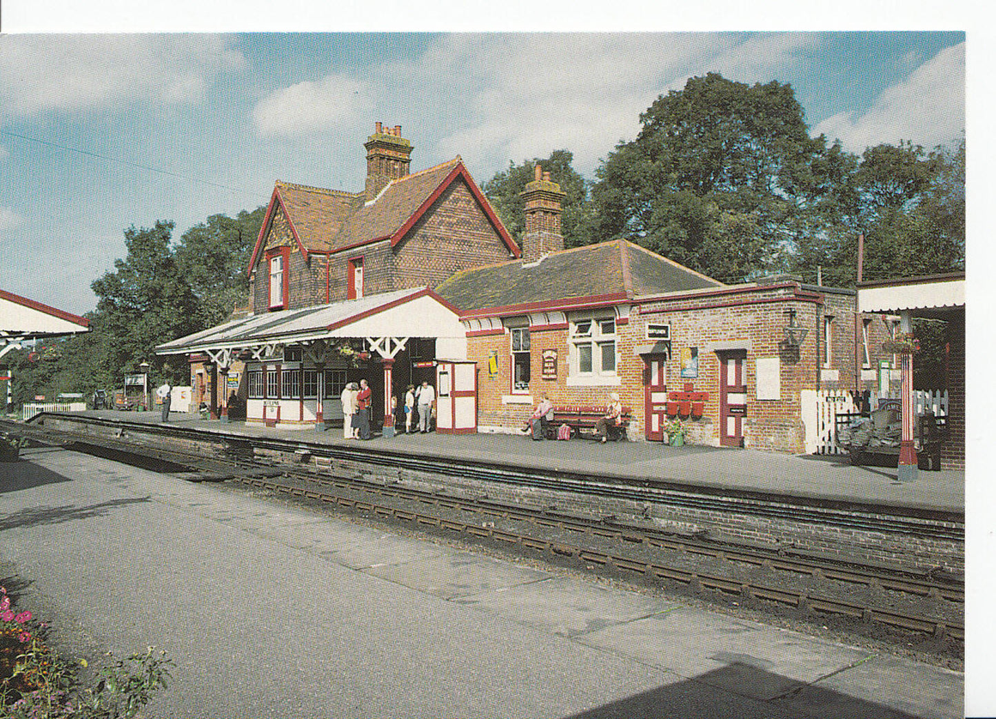 Railway Transport Postcard - Bluebell Railway - Baxter at Sheffield Park  EB124