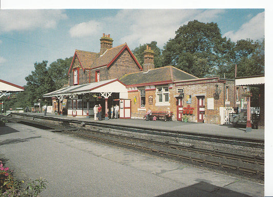 Railway Transport Postcard - Bluebell Railway - Baxter at Sheffield Park  EB124