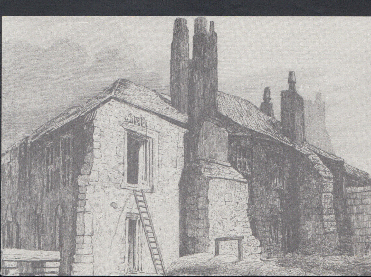 Newcastle Postcard - Blackfriars, East Range From South East c.1827 - RR4839