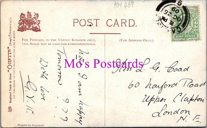 Cumbria Postcard -  Carlisle Abbey Gateway. Posted 1909 -  HM469
