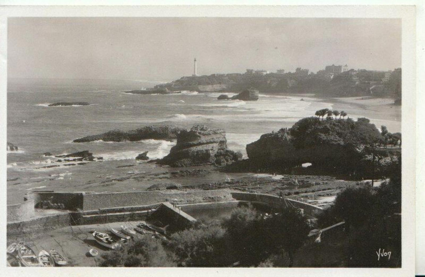 France Postcard - Cote Basque - Biarritz - Vue Prise De L'Atalaye  TZ10455