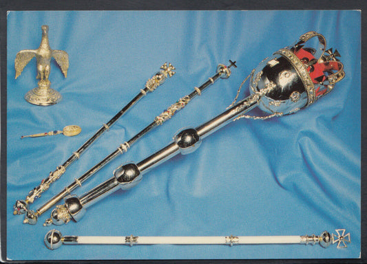 Royalty Postcard - Replica Crown Jewels Owned By Church of England  RR4788