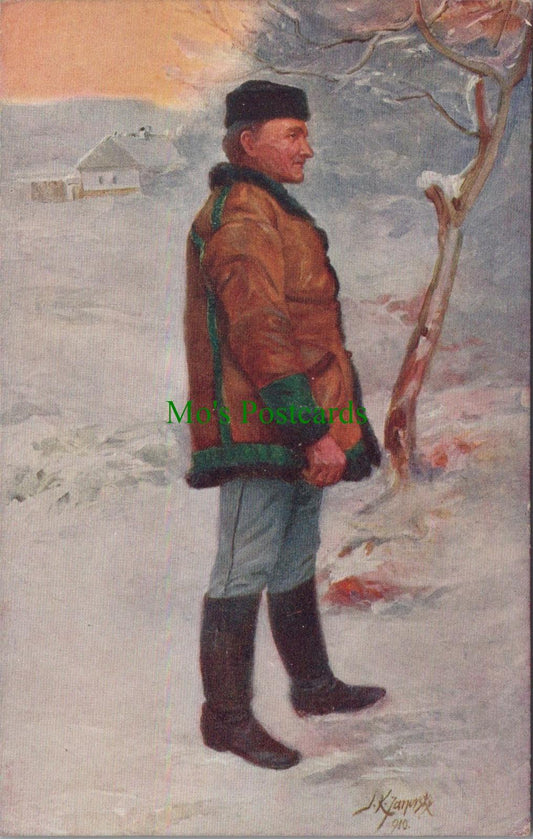 Slovakia Postcard - Artist, Slovakia Men's Costume, Fashion  RS36553