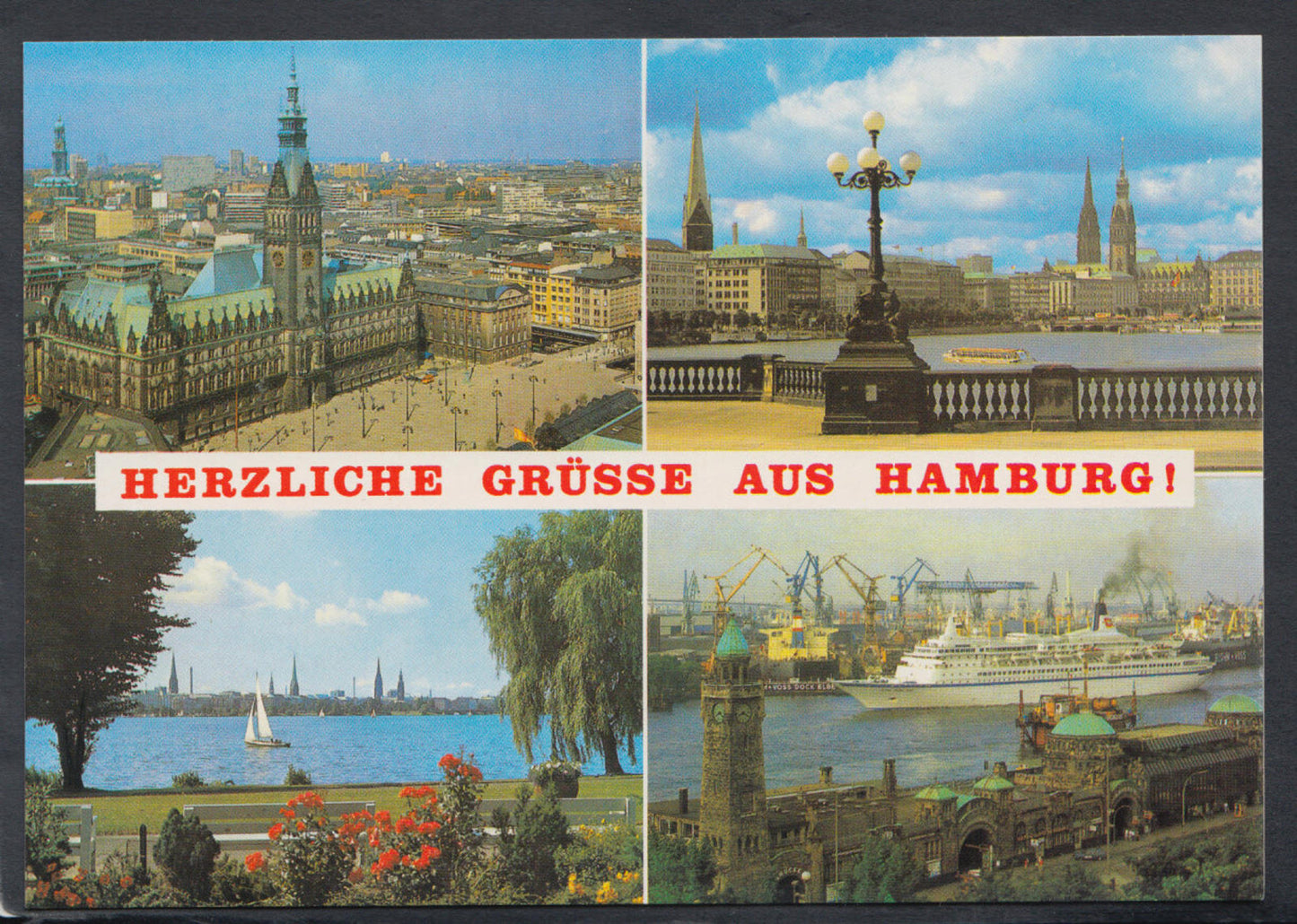 Germany Postcard - Herzliche Grusse Aus Hamburg  RR5723