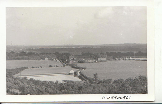 Kent Postcard: Cockerhurst Shoreham, Landscape Fields Panoramic View 9813A