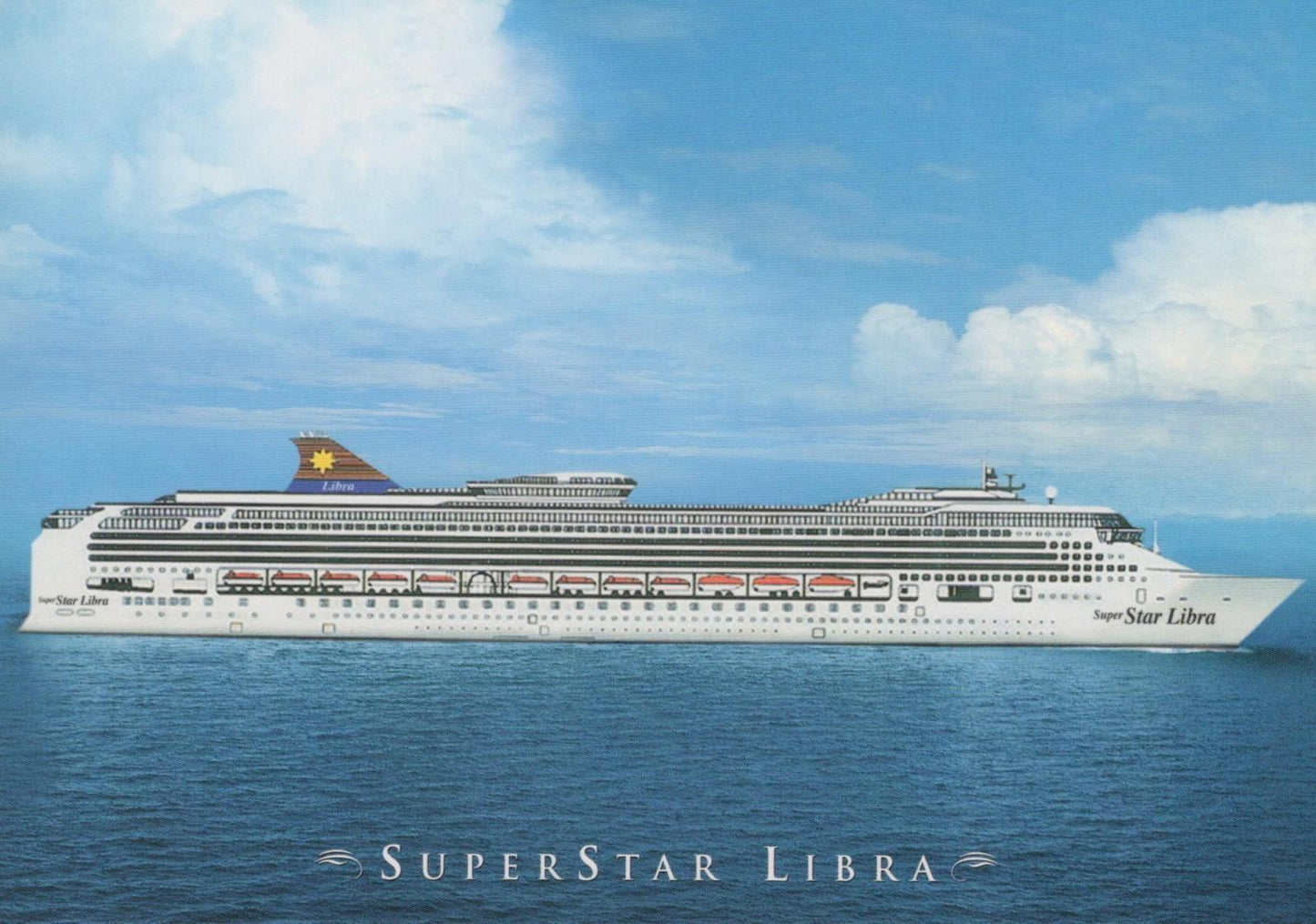 Japan Postcard Star Cruises Superstar Libra Passenger Cruise Ship, Liner RR23188