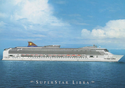 Japan Postcard Star Cruises Superstar Libra Passenger Cruise Ship, Liner RR23188
