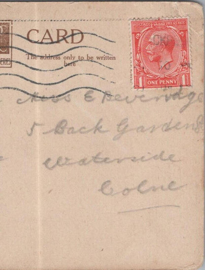 Beveridge: 5 Back Gardens, Waterside, Colne, Lancashire 1915 - HX41